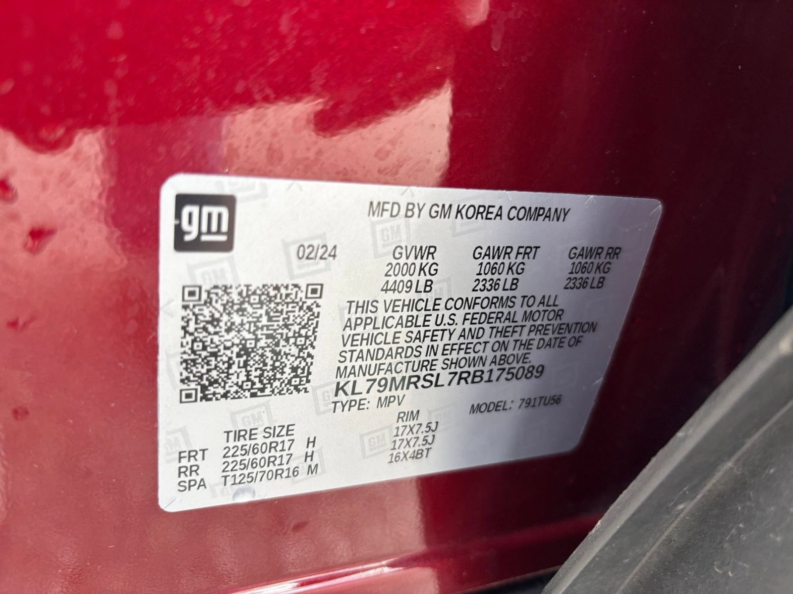 Used 2024 Chevrolet TrailBlazer LT w/ Driver Confidence Package AWD/4WD image 26