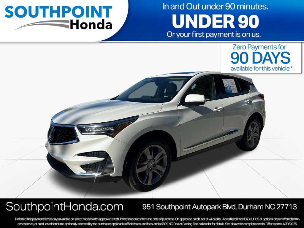 Used 2021 Acura RDX w/ Advance Package AWD/4WD image 3