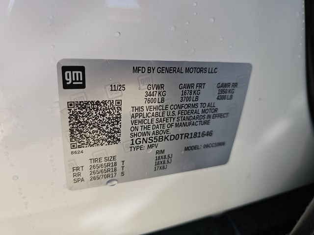 New 2026 Chevrolet Suburban LS RWD image 34