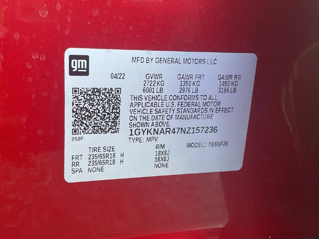 Certified 2022 Cadillac XT5 Luxury FWD image 40