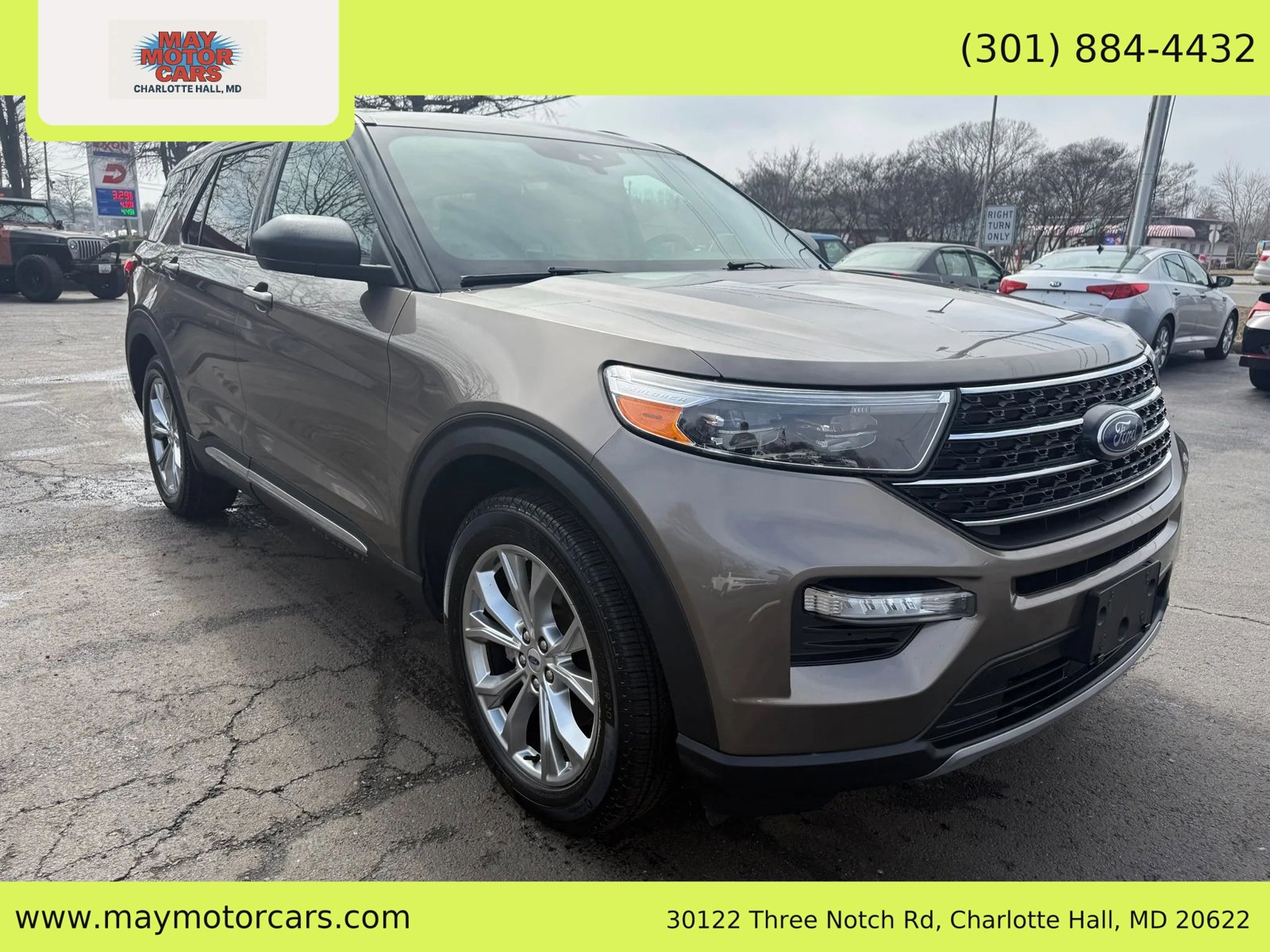 Used 2021 Ford Explorer XLT w/ Equipment Group 202A AWD/4WD image 1