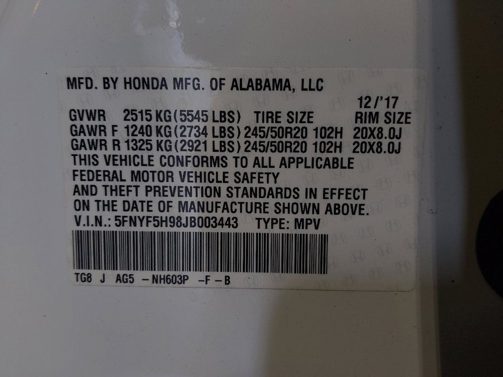 Used 2018 Honda Pilot Touring image 33