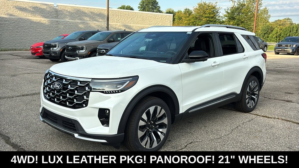 New 2027 Ford Explorer Platinum w/ LUX Leather Package AWD/4WD image 3