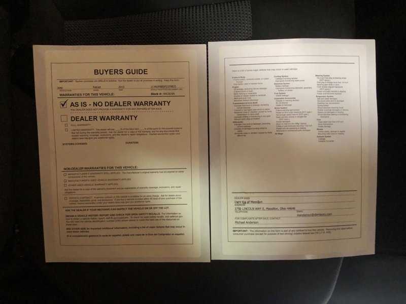 Used 2015 Jeep Patriot Sport w/ Power Value Group image 28