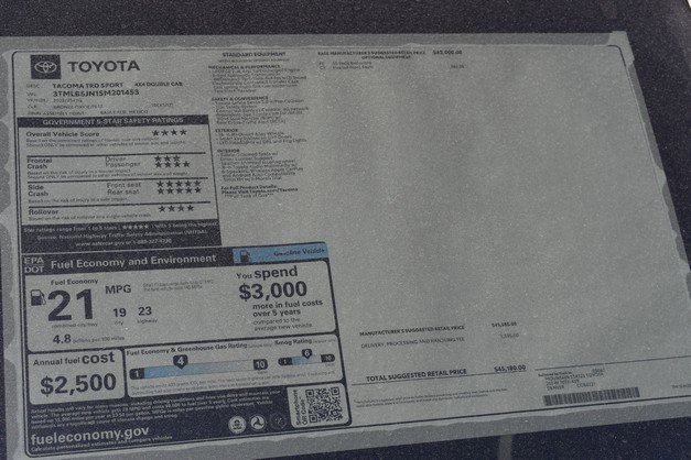 New 2025 Toyota Tacoma TRD Sport image 14