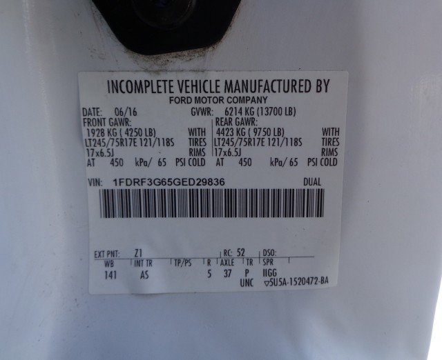 Used 2016 Ford F350 XL w/ XL Value Package RWD image 20