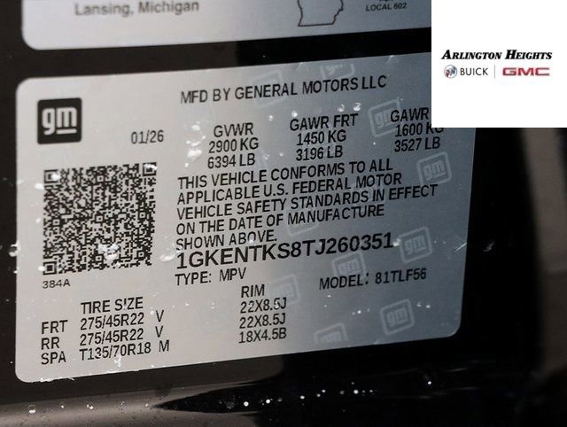 New 2026 GMC Acadia Denali Ultimate w/ LPO, Floor Liner Package AWD/4WD image 25