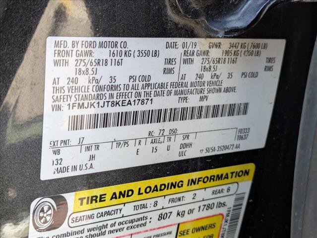 Used 2019 Ford Expedition Max XLT AWD/4WD image 16
