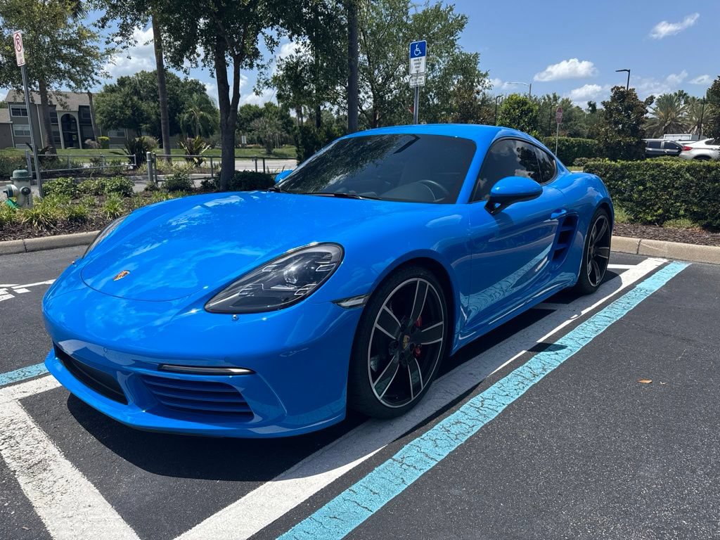 Certified 2024 Porsche 718 Cayman S