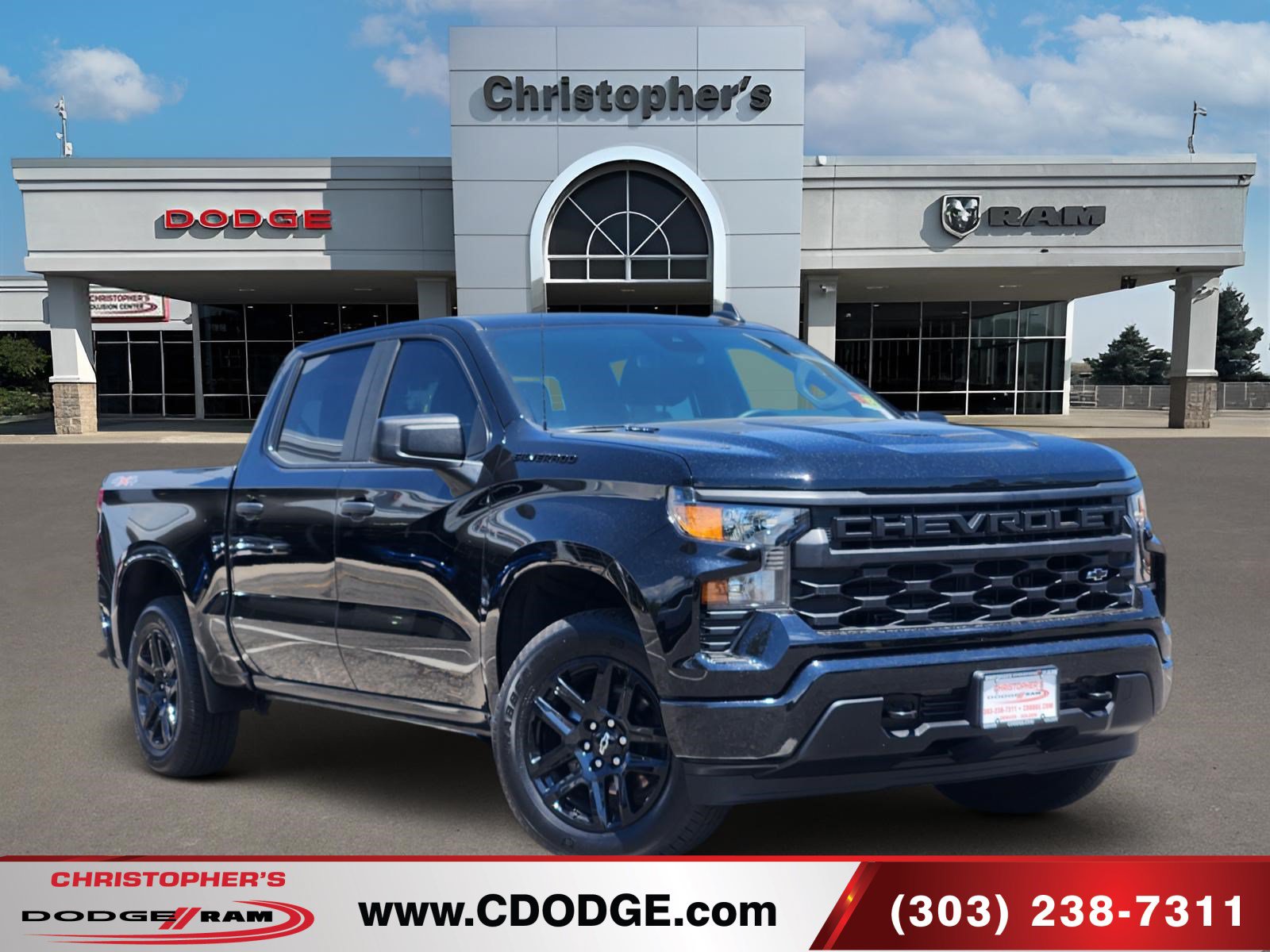 Used 2026 Chevrolet Silverado 1500 Custom w/ LPO, Dark Essentials Package