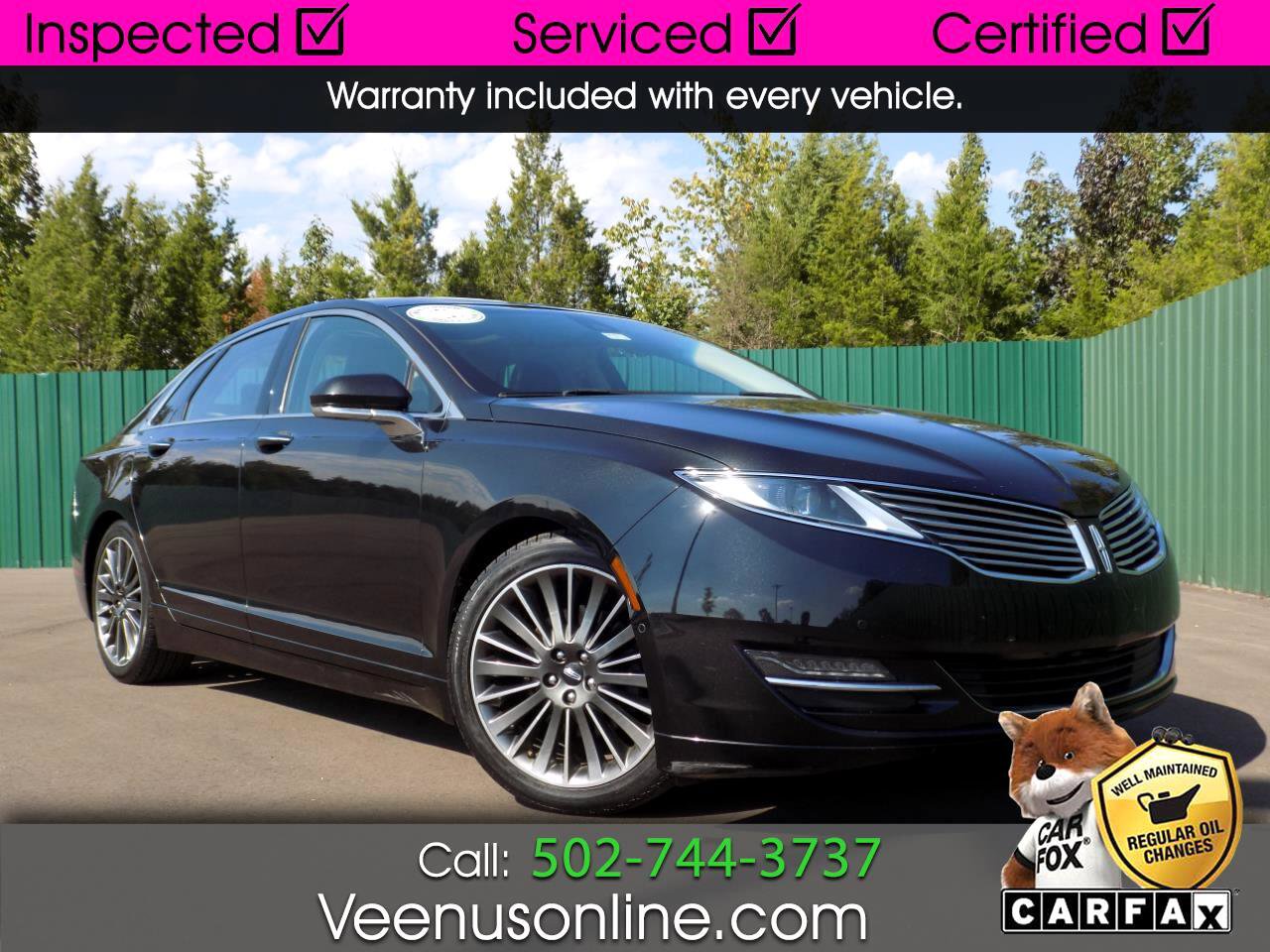 Used 2015 Lincoln MKZ AWD w/ Equipment Group 102A Reserve