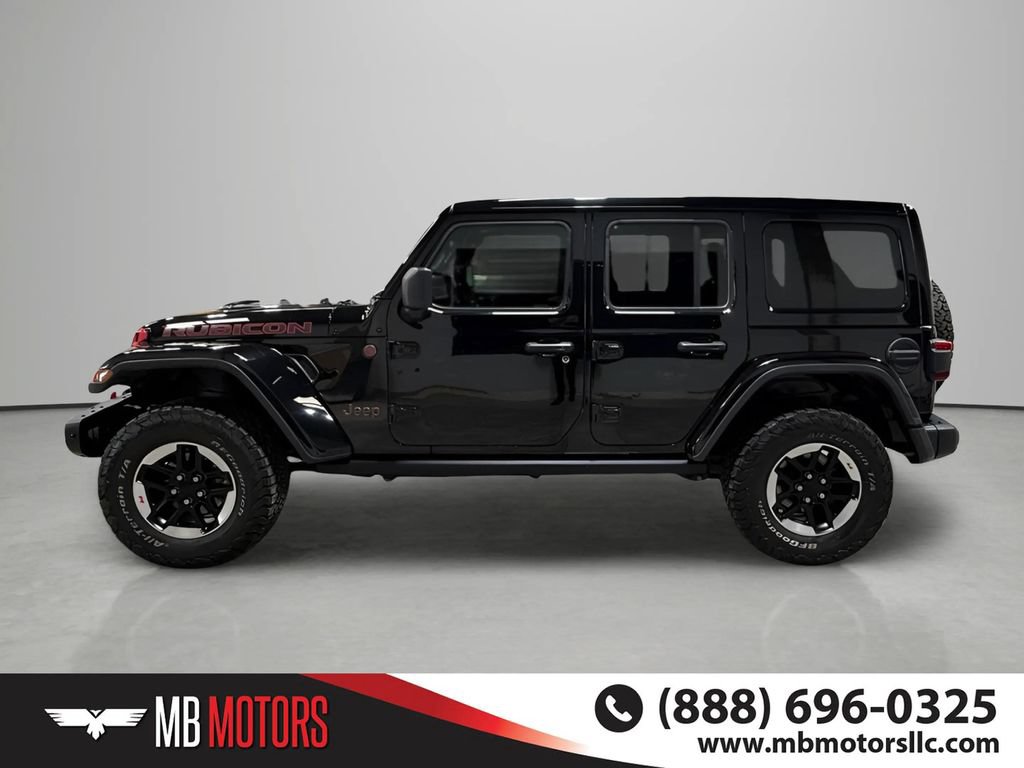 Used 2021 Jeep Wrangler Unlimited Rubicon w/ Uconnect 4C Nav & Sound Group AWD/4WD image 8
