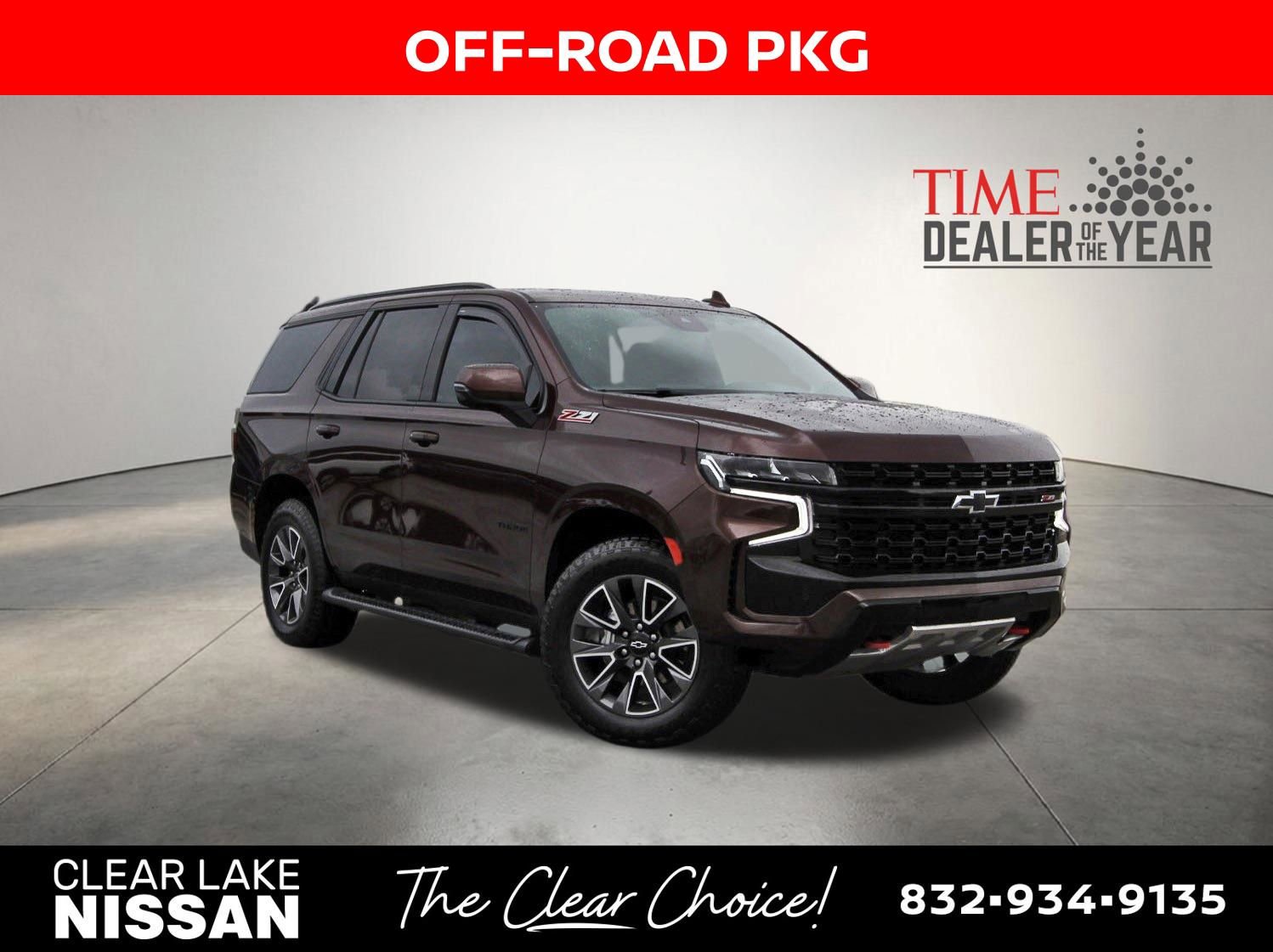 Used 2023 Chevrolet Tahoe Z71 w/ Z71 Off-Road Package image 1