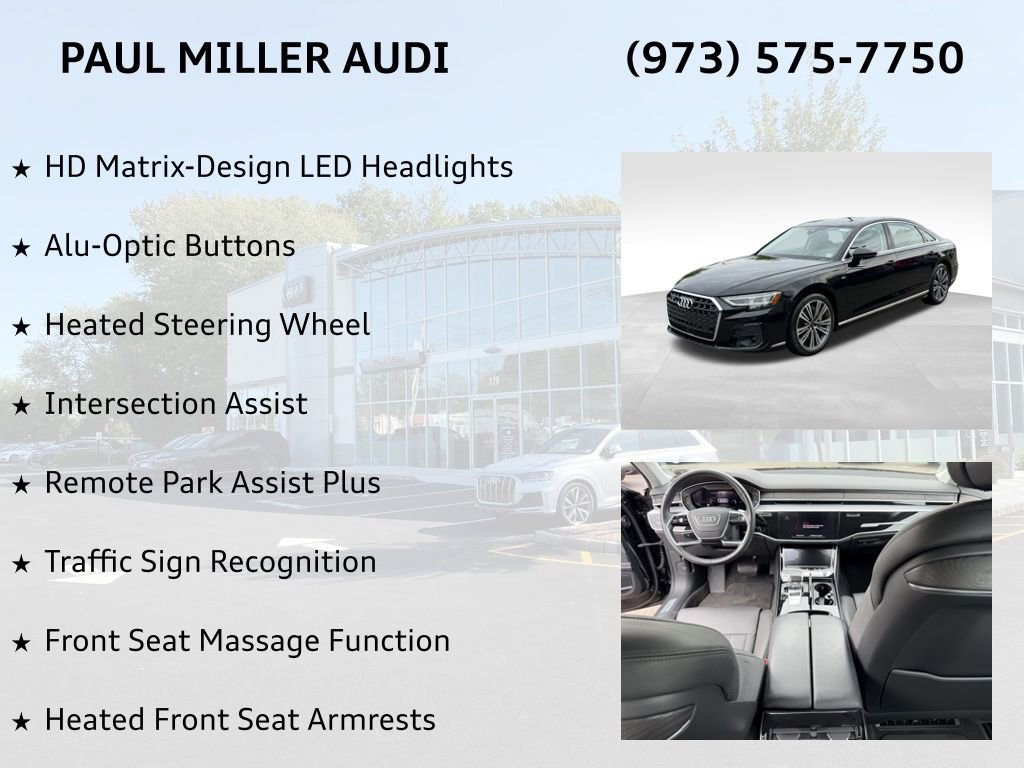 Certified 2023 Audi A8 L 3.0T w/ Comfort Plus Package AWD/4WD image 26