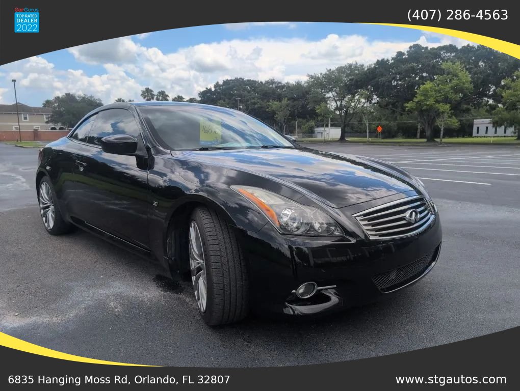 Used 2015 INFINITI Q60 Convertible w/ Premium Package RWD image 7
