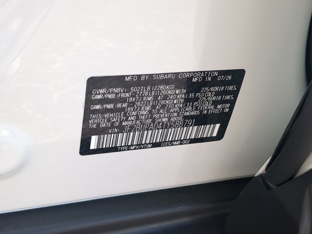 New 2026 Subaru Outback Premium AWD/4WD image 33