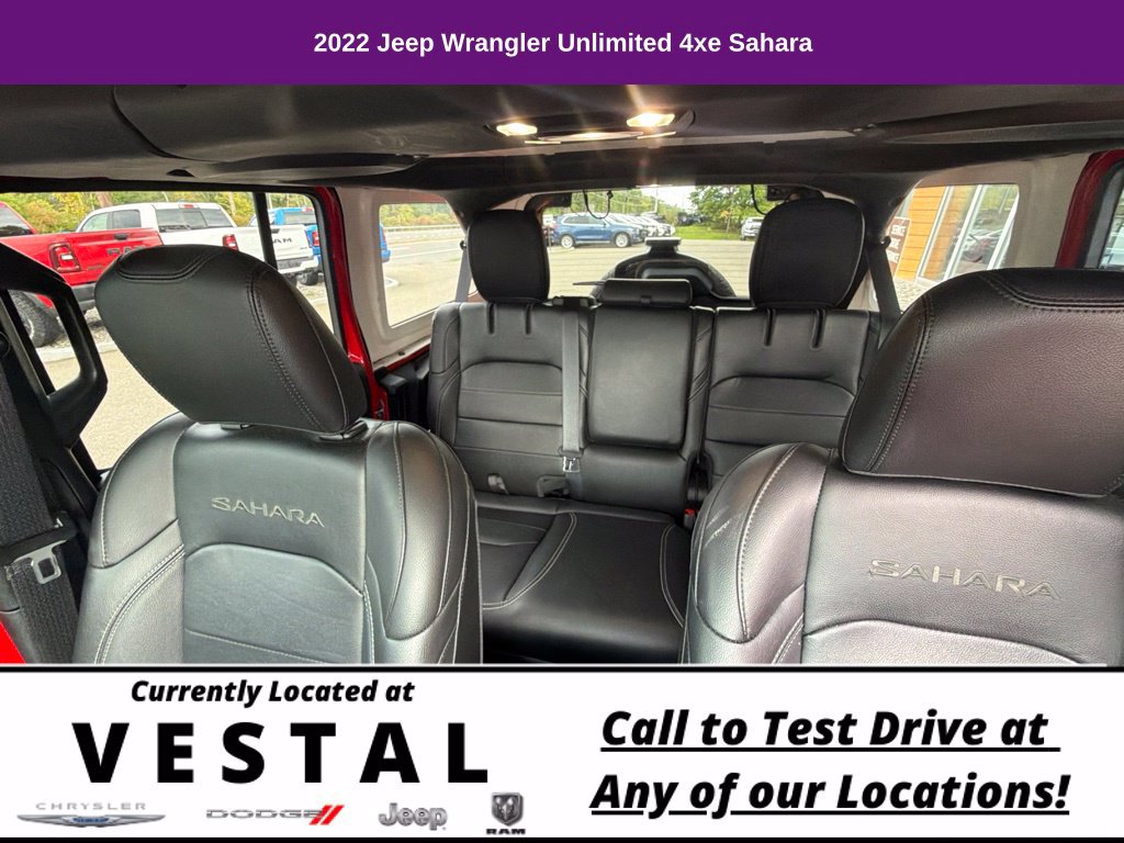 Used 2022 Jeep Wrangler Unlimited Sahara AWD/4WD image 40
