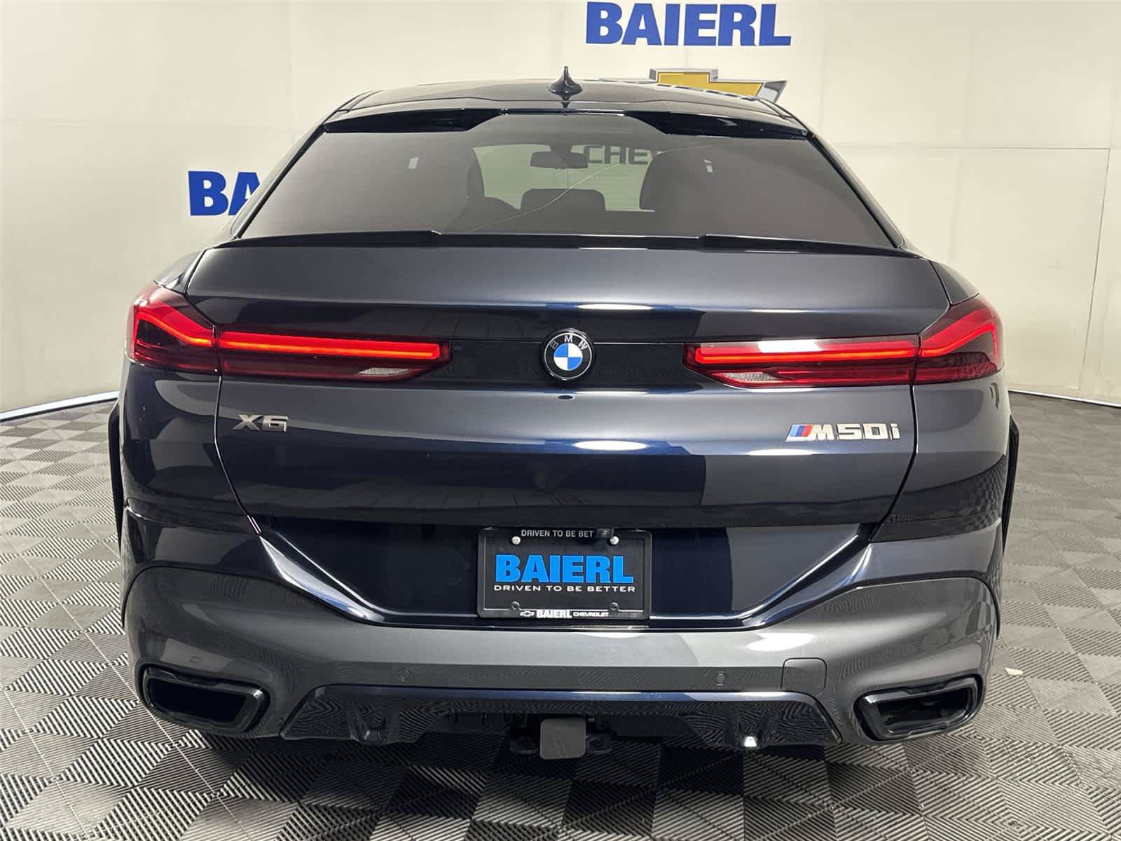 Used 2022 BMW X6 M50i w/ Executive Package AWD/4WD image 4