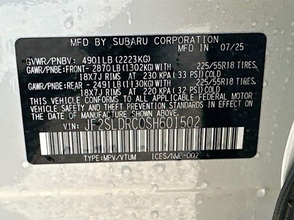Used 2025 Subaru Forester Limited AWD/4WD image 32