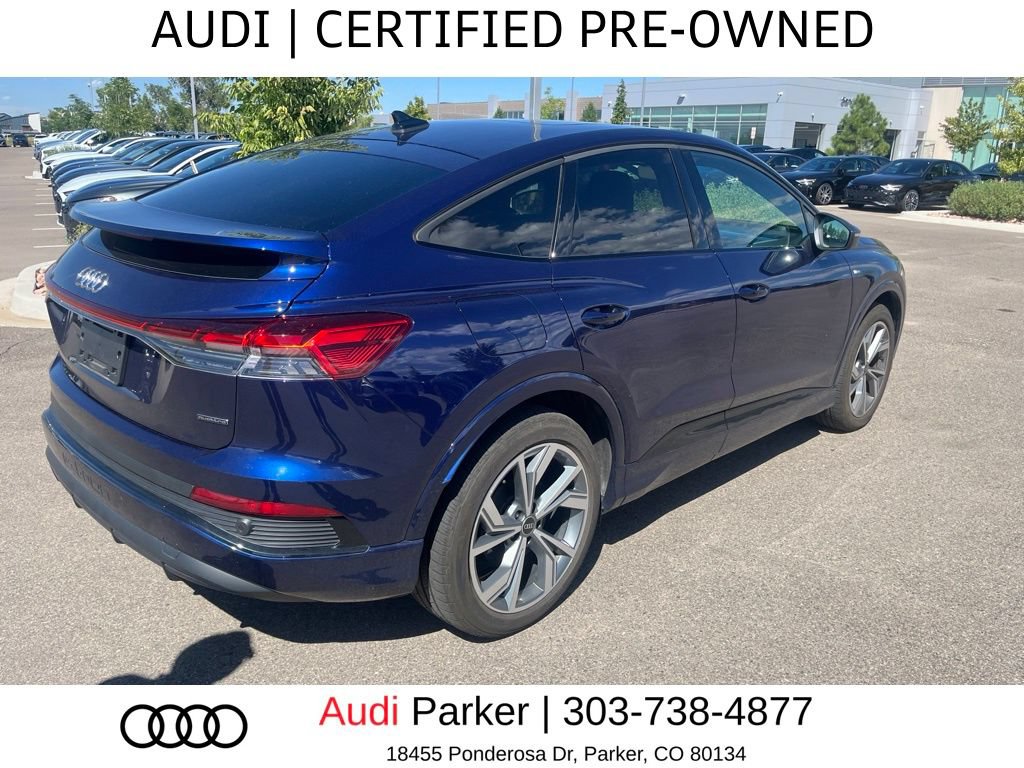Used 2024 Audi Q4 e-tron Premium w/ Convenience Package AWD/4WD image 3