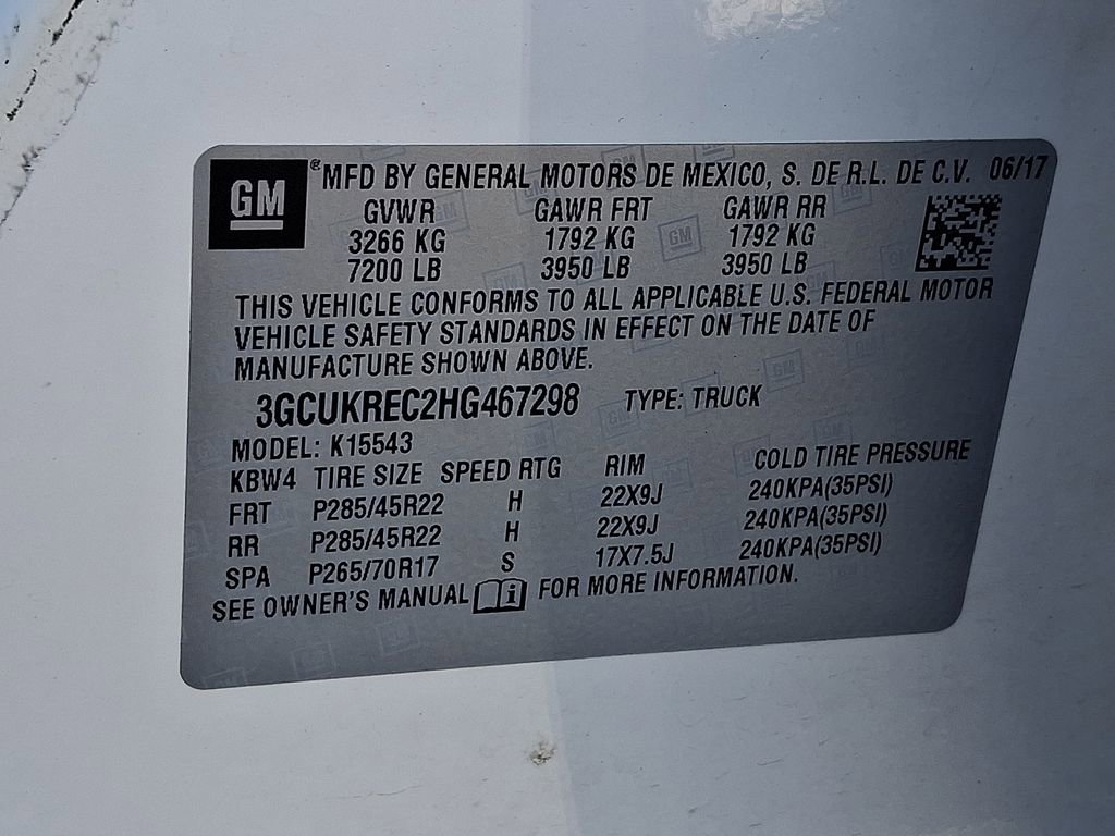 Used 2017 Chevrolet Silverado 1500 LT w/ All Star Edition AWD/4WD image 26