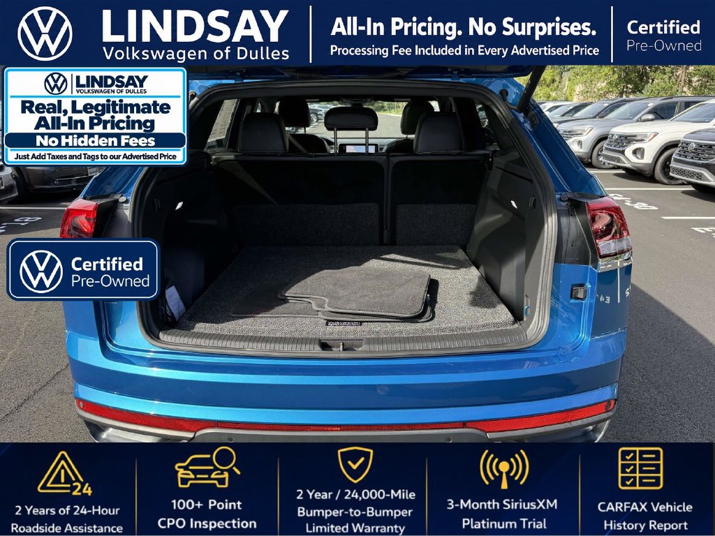 Certified 2024 Volkswagen Atlas Cross Sport SE w/ Panoramic Sunroof Package FWD image 16