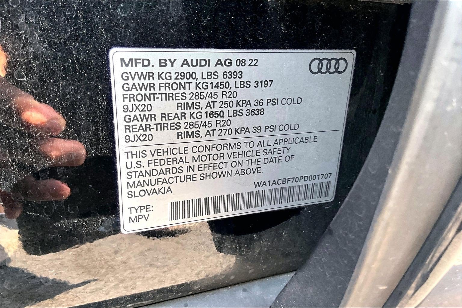 Used 2023 Audi Q7 2.0T Premium w/ Convenience Package AWD/4WD image 30