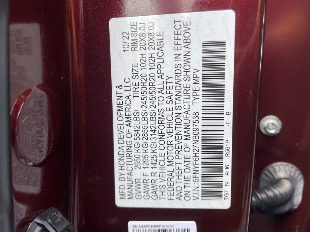 Used 2022 Honda Pilot Special Edition image 34