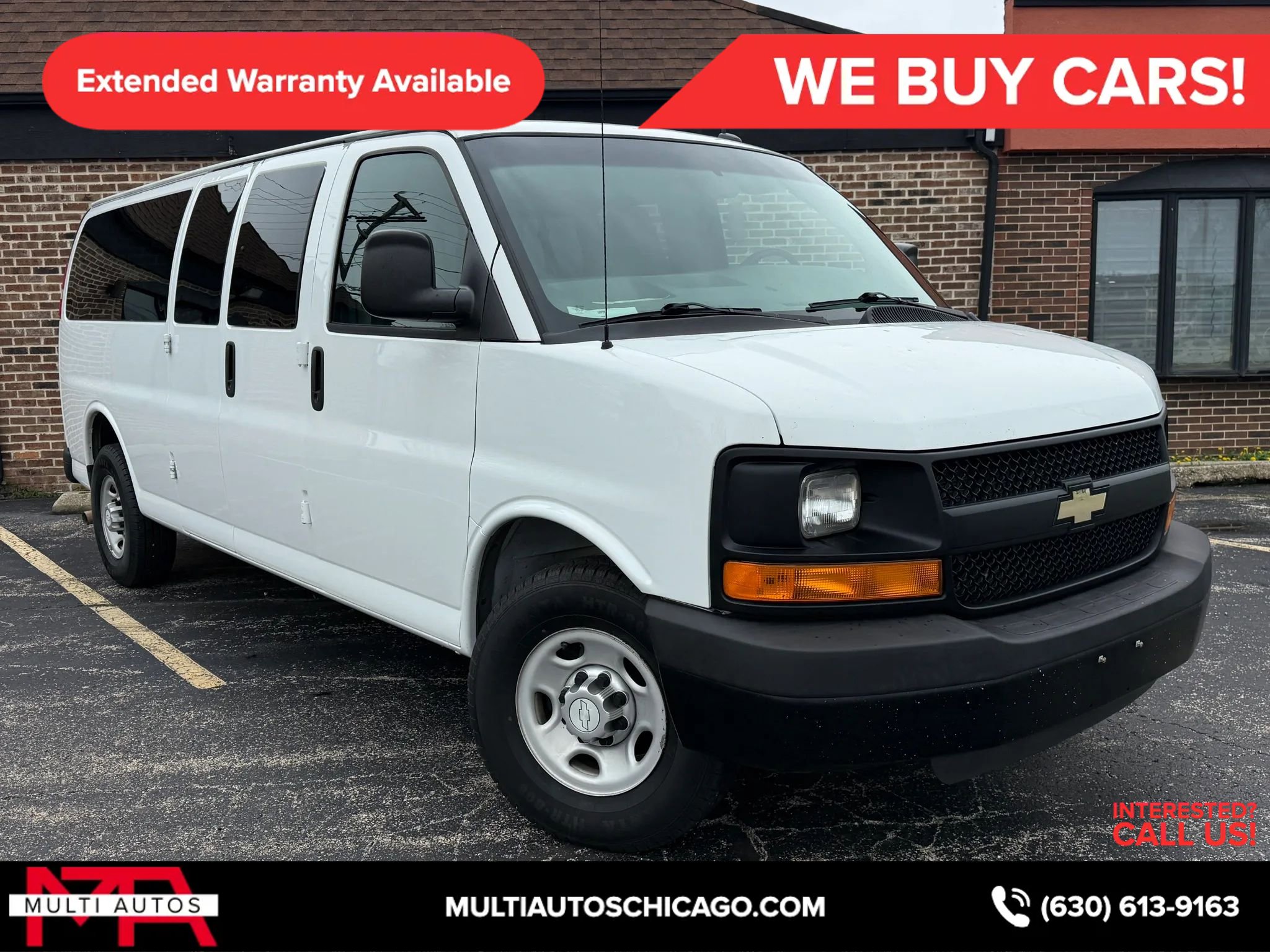 Used 2015 Chevrolet Express 3500 LS RWD image 1