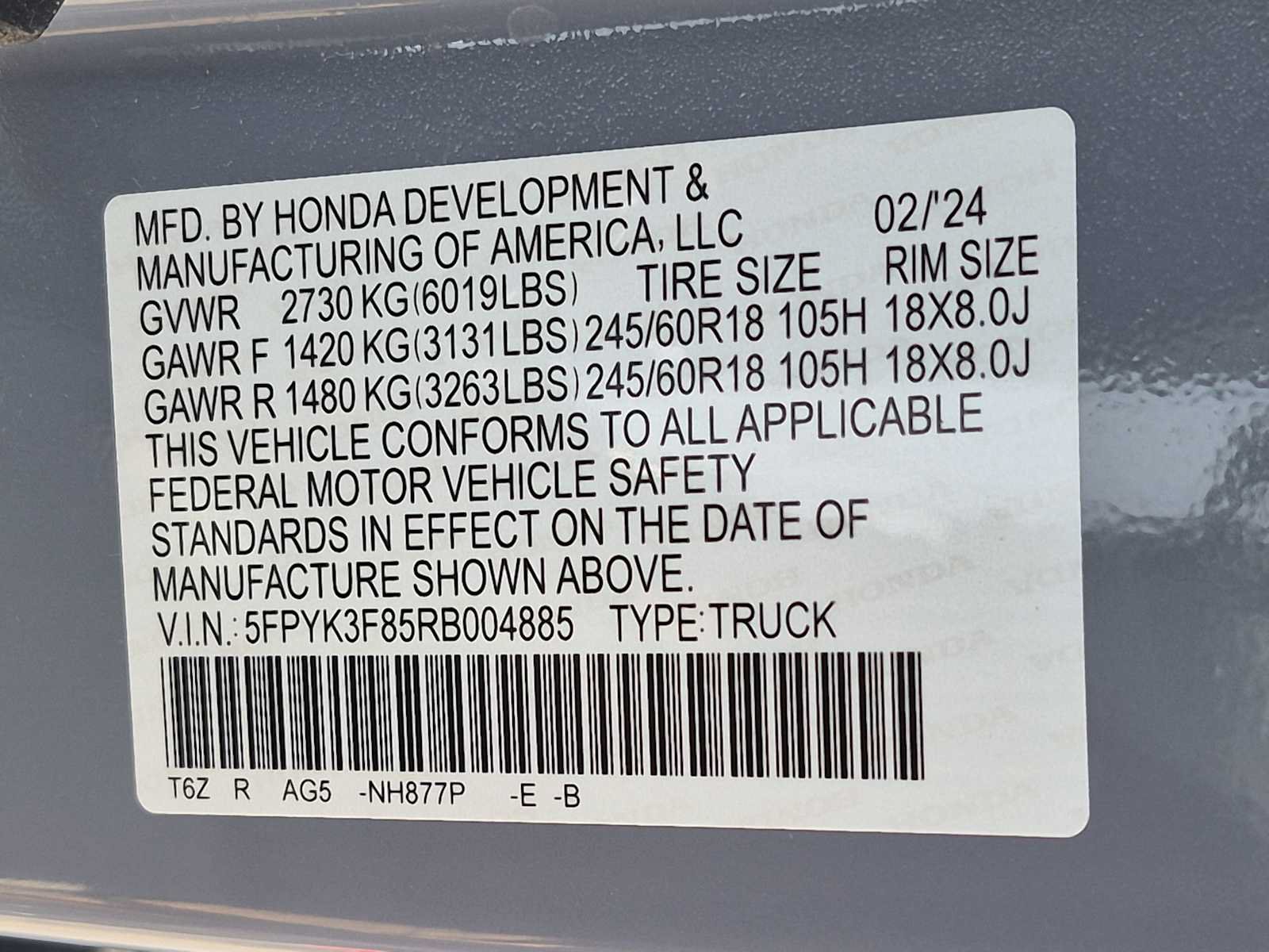 Used 2024 Honda Ridgeline Black Edition image 34