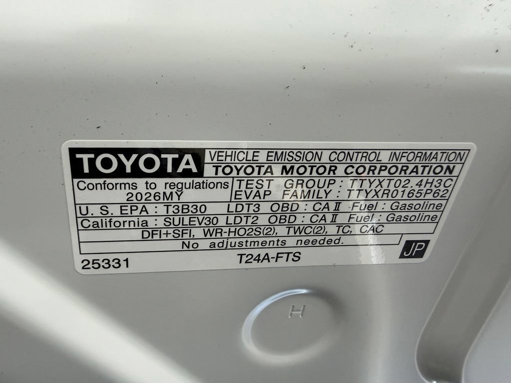 Certified 2026 Toyota 4Runner TRD Sport Premium w/ Tow Technology Package AWD/4WD image 37