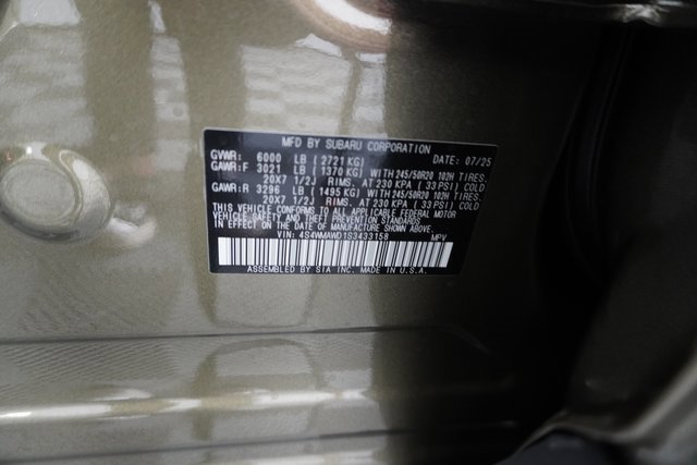 New 2025 Subaru Ascent Bronze Edition image 12