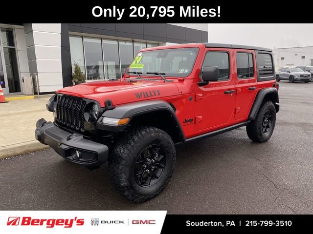 Used 2024 Jeep Wrangler Willys image 1