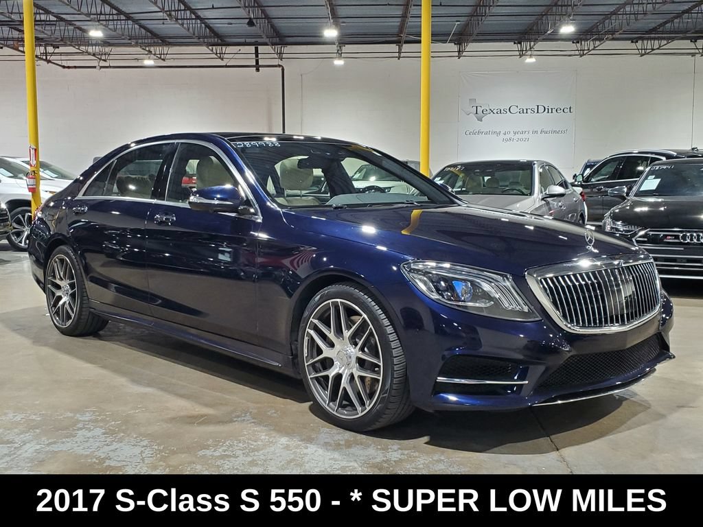 Used 2017 Mercedes-Benz S 550 4MATIC Sedan image 3