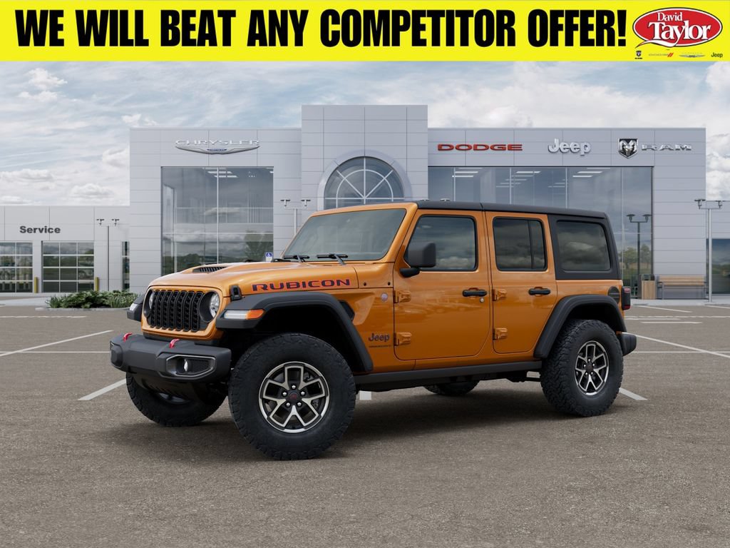 New 2026 Jeep Wrangler Unlimited Rubicon w/ Safety Group AWD/4WD image 2