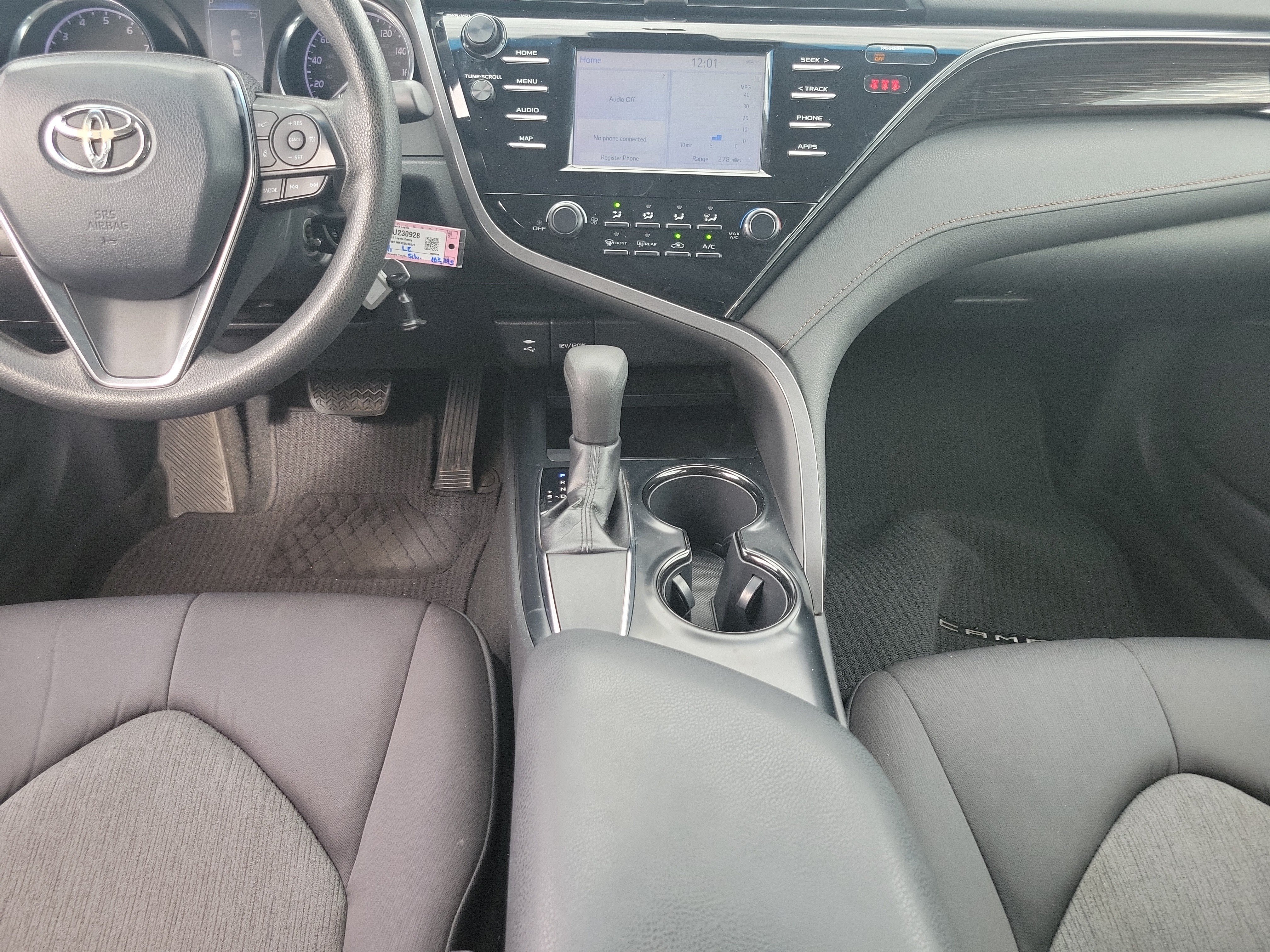 Certified 2019 Toyota Camry LE FWD image 10