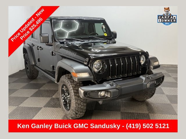 Used 2021 Jeep Wrangler Unlimited Sport AWD/4WD image 1