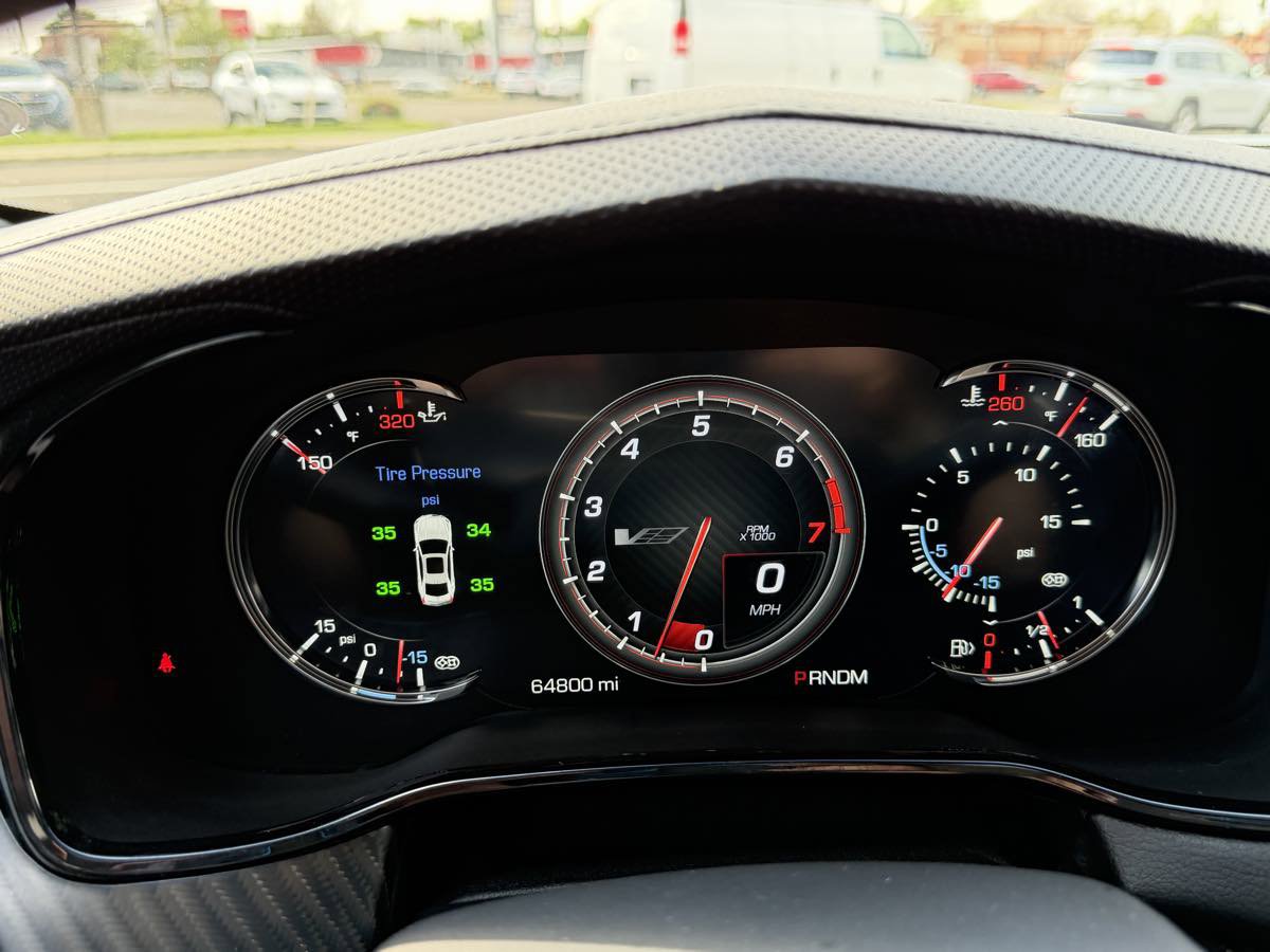 Used 2017 Cadillac CTS V w/ Carbon Black Package RWD image 26