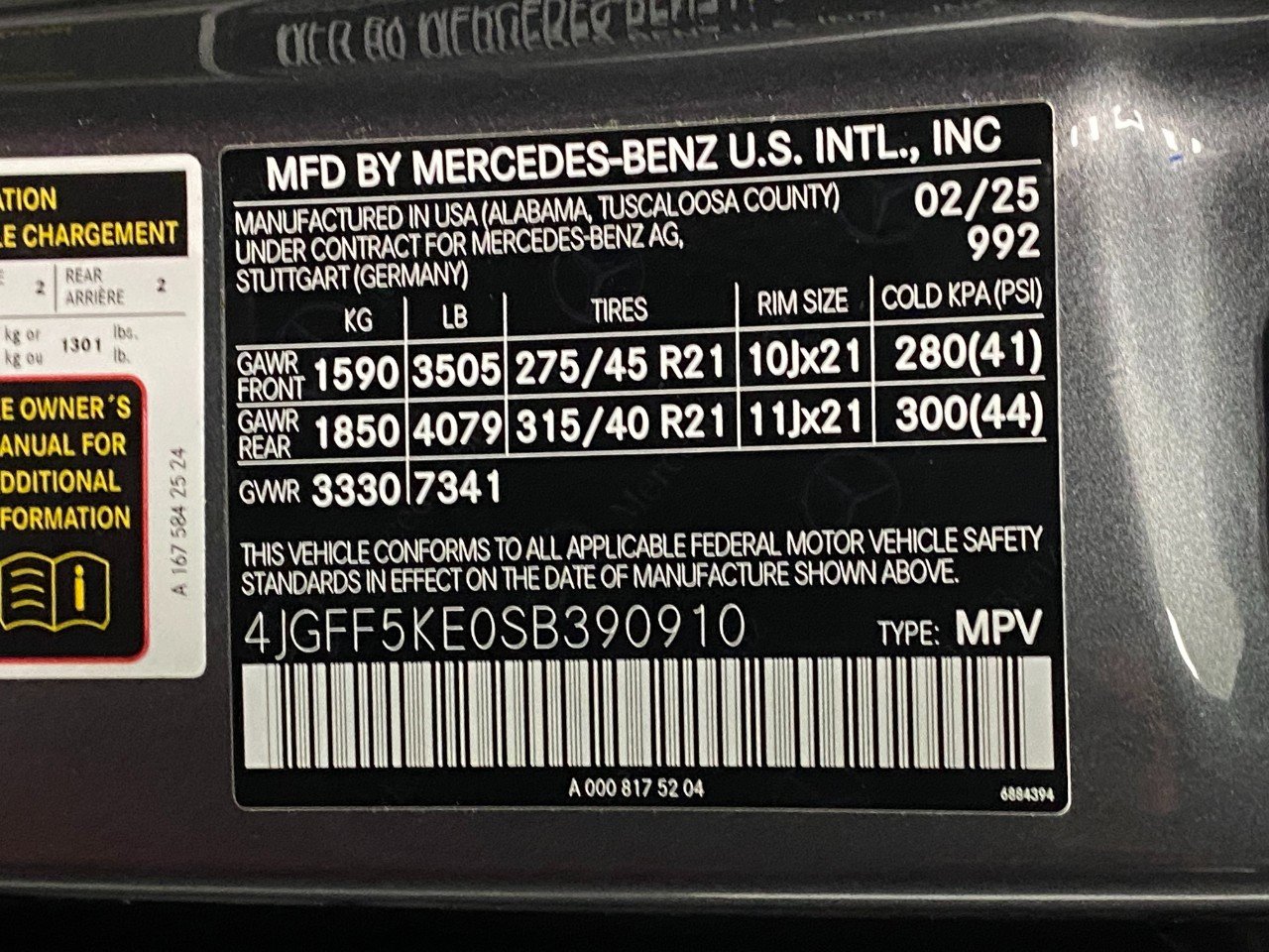 Certified 2025 Mercedes-Benz GLS 450 4MATIC image 35