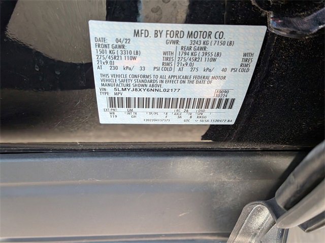 Used 2022 Lincoln Aviator Grand Touring w/ Equipment Group 301A image 42