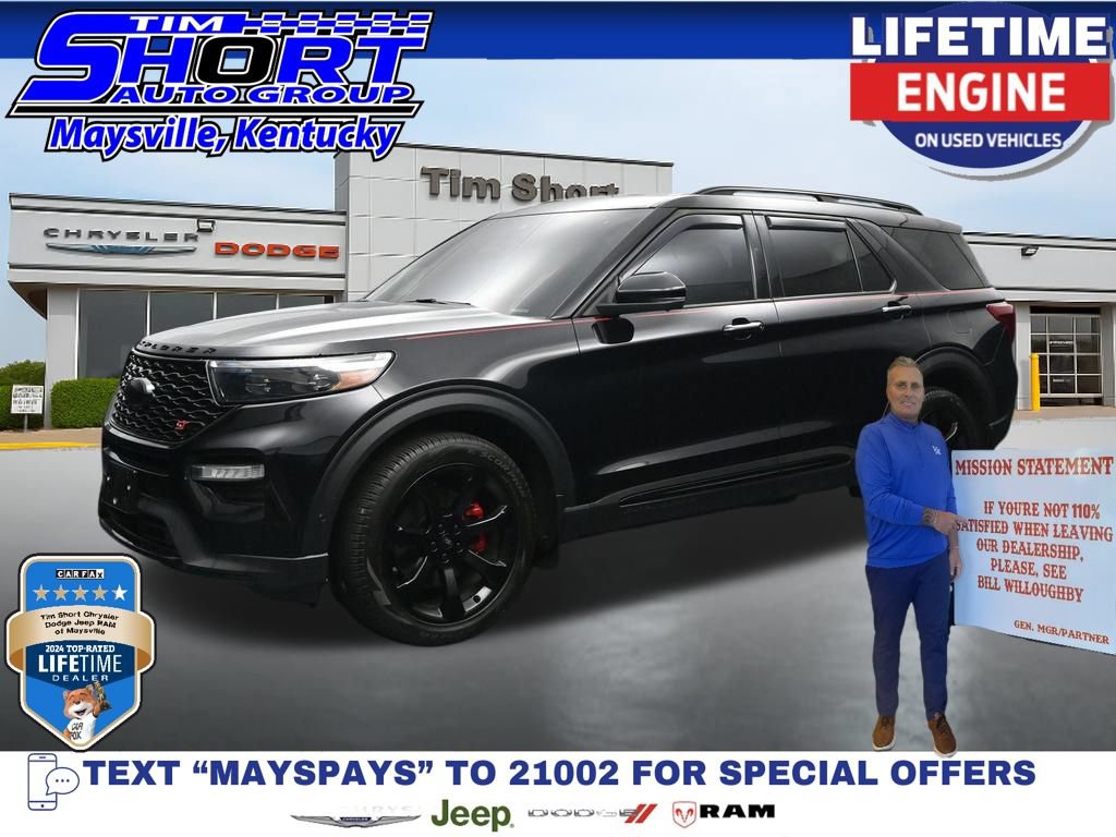 Used 2021 Ford Explorer ST w/ Equipment Group 401A AWD/4WD 360° Tour