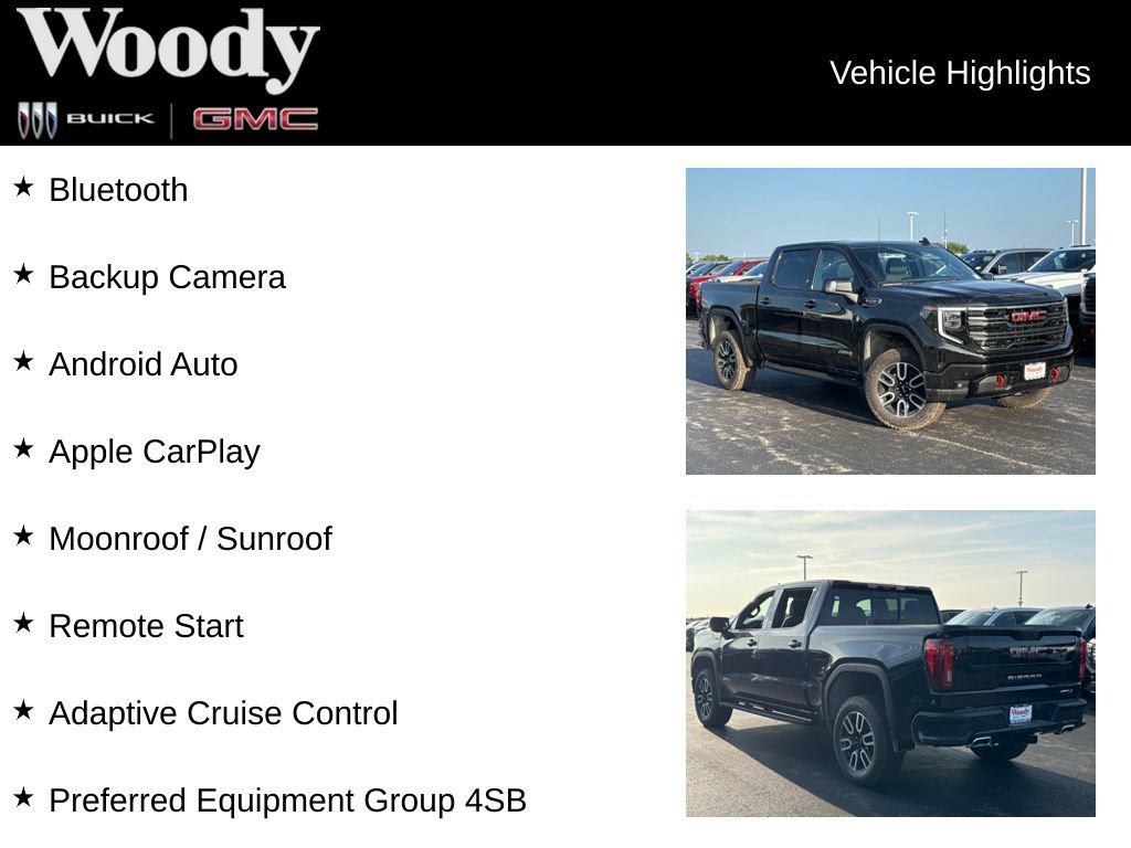 New 2026 GMC Sierra 1500 AT4 w/ AT4 Premium Package AWD/4WD image 3