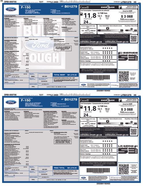 Used 2020 Ford F150 XLT w/ Equipment Group 302A Luxury image 7