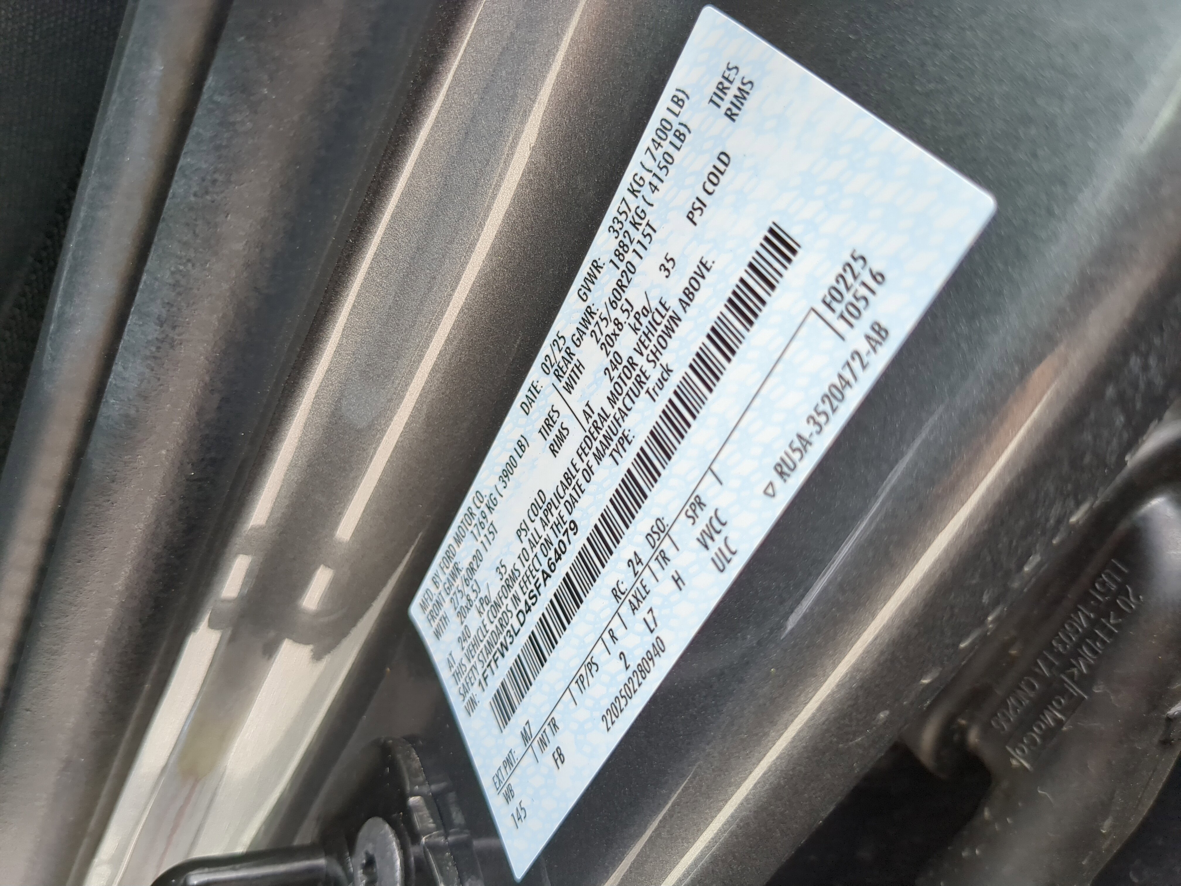 Used 2025 Ford F150 XLT w/ Equipment Group 302A MID image 35