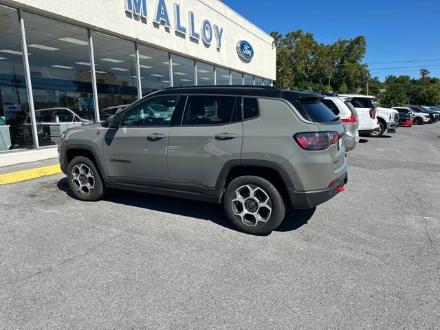 Used 2022 Jeep Compass Trailhawk w/ Trailhawk Elite Group AWD/4WD image 3