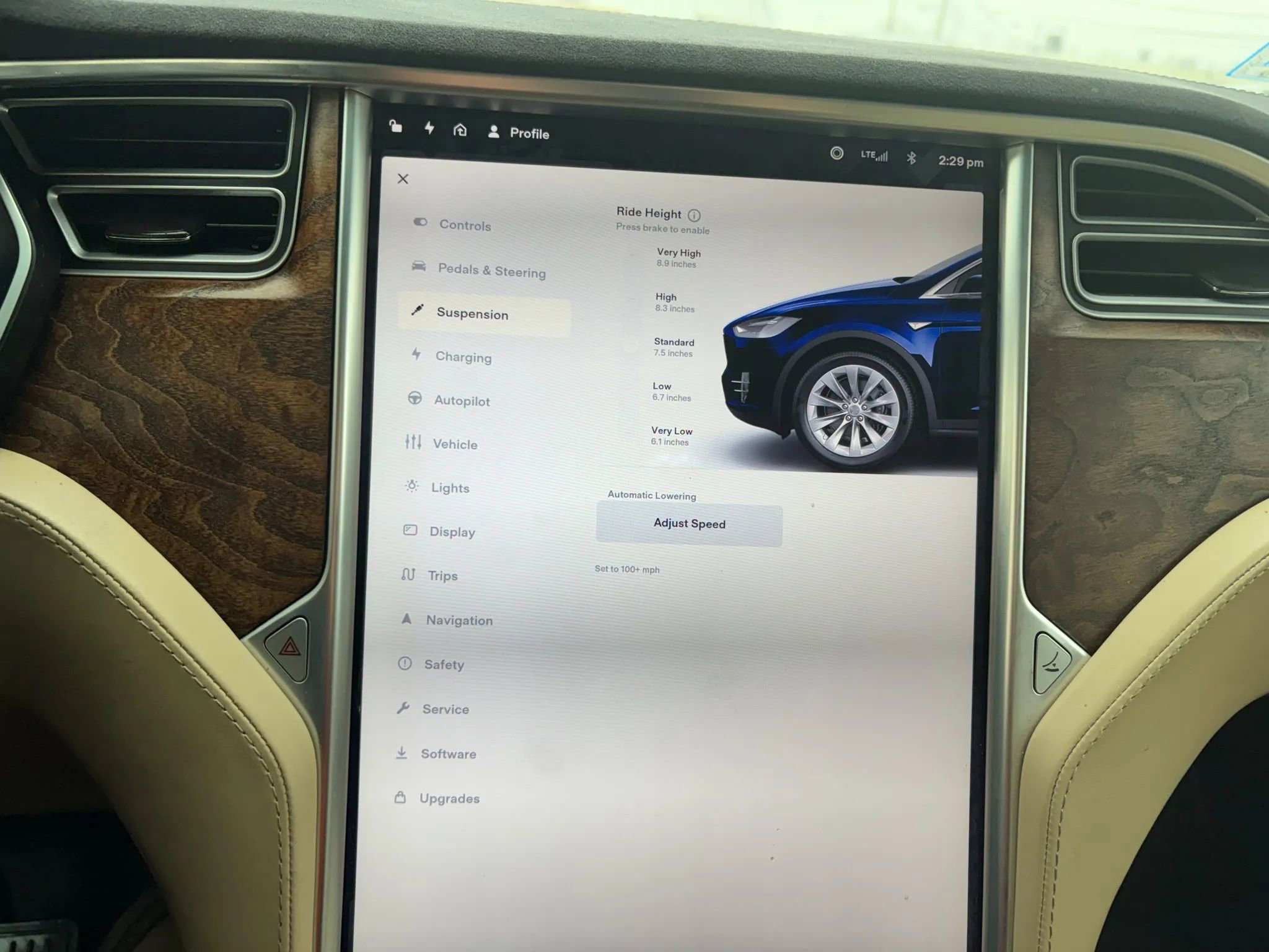 Used 2017 Tesla Model X 100D AWD/4WD image 25