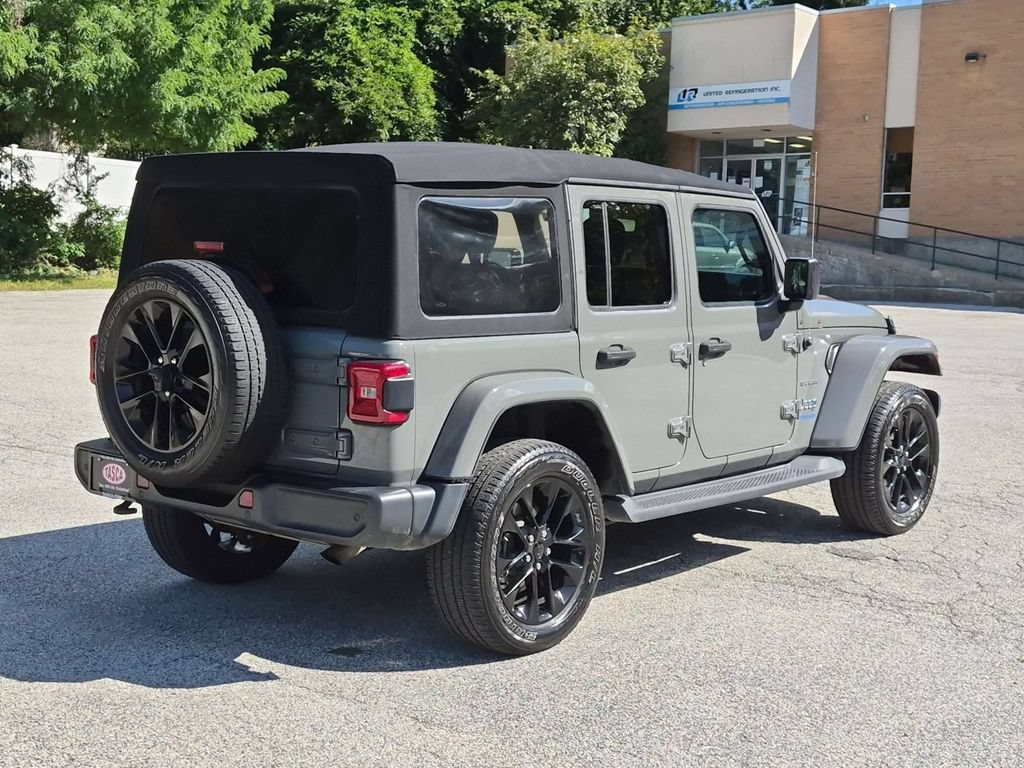 Used 2021 Jeep Wrangler Unlimited Sahara w/ Cold Weather Group AWD/4WD image 3