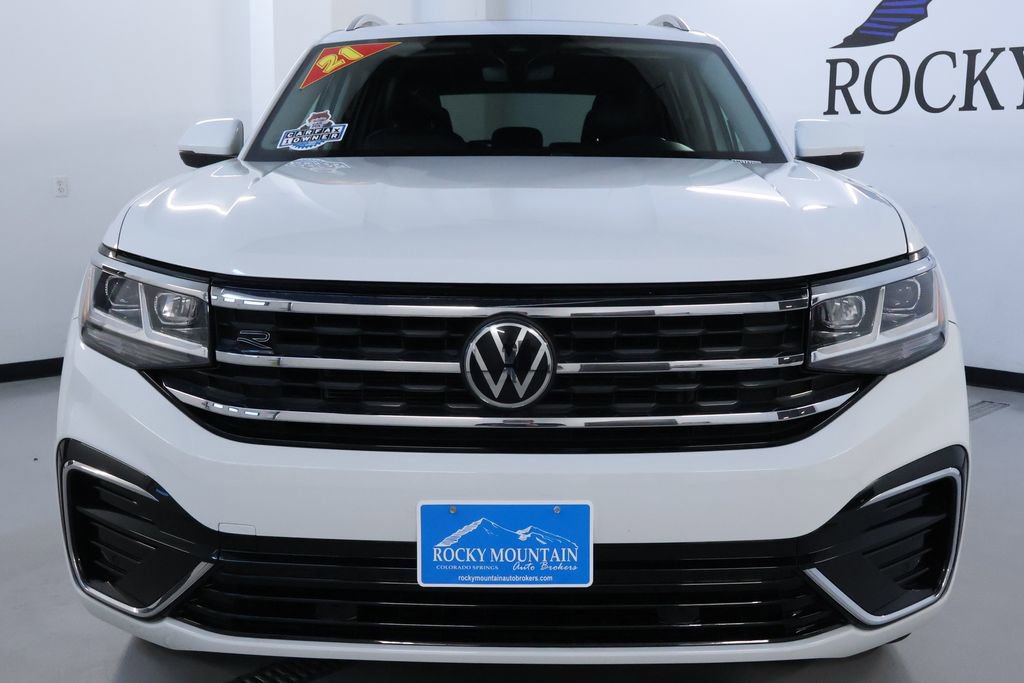 Used 2021 Volkswagen Atlas SEL R-Line image 2