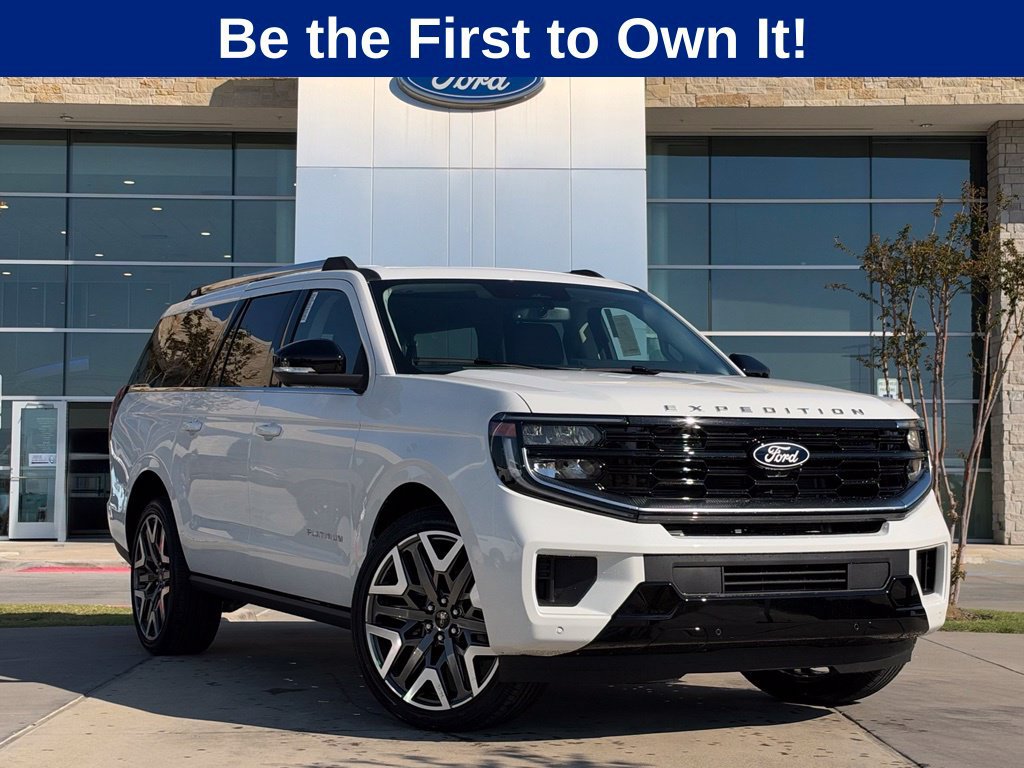 New 2027 Ford Expedition Max Platinum w/ Platinum Ultimate Package