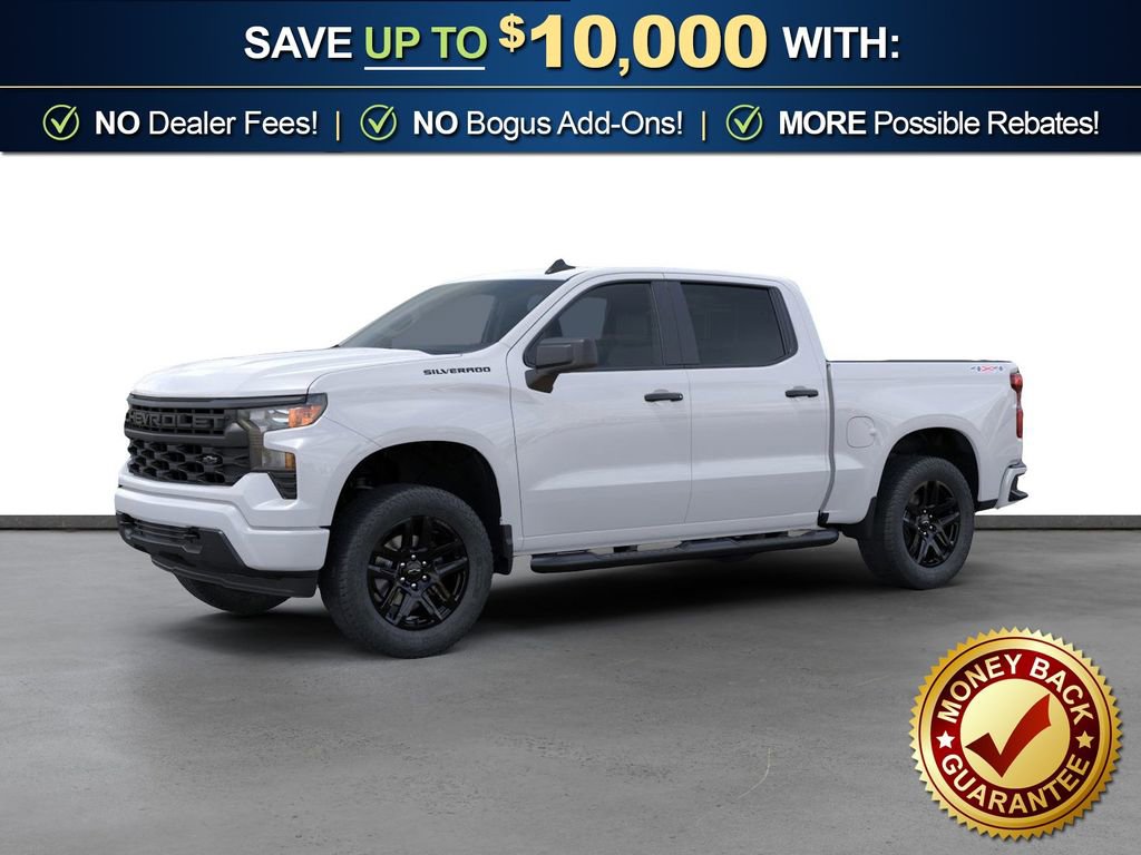 New 2026 Chevrolet Silverado 1500 Custom w/ Turbomax Blackout Package video 2